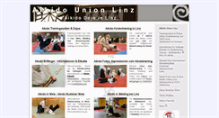 Desktop Screenshot of aikido-linz.at